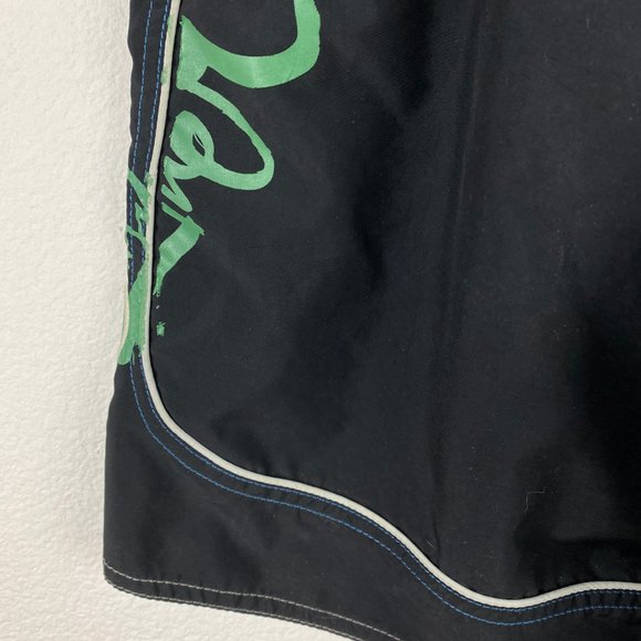 Roxy Quicksilver Women's Board Shorts Size 9 Black Beach Swim Surf Mid Rise - Picture 7 of 9